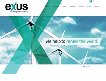 Tablet Screenshot of exuspartners.com